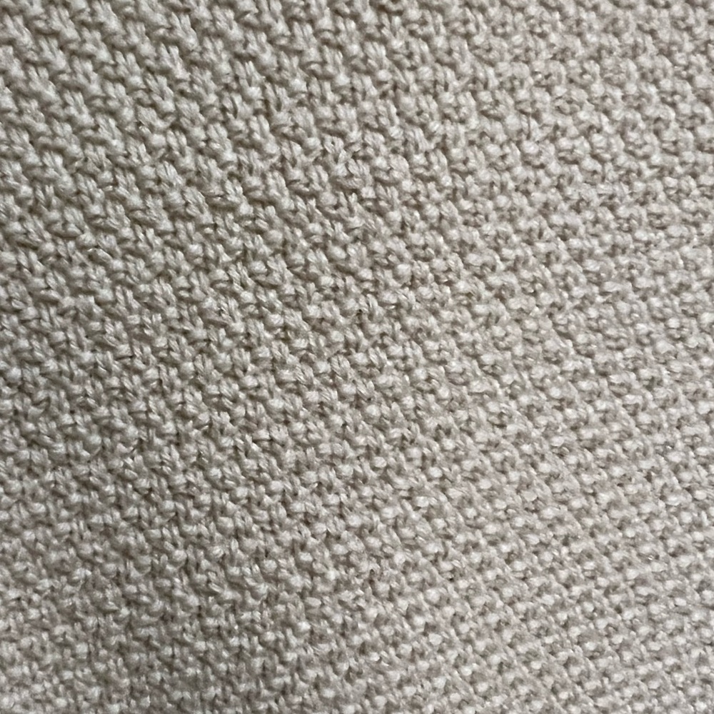 SANDRO. EUC. Quiet Luxury. Beautiful Longsleeve waffle knit sweater. Oatmeal. M. - Picture 10 of 13